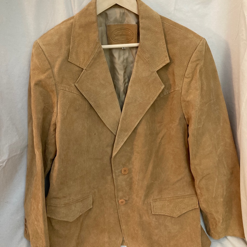 Men’s Suede Blazer